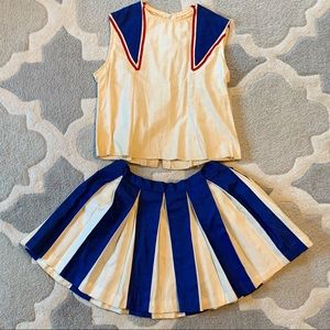 Vintage cheerleading outfit